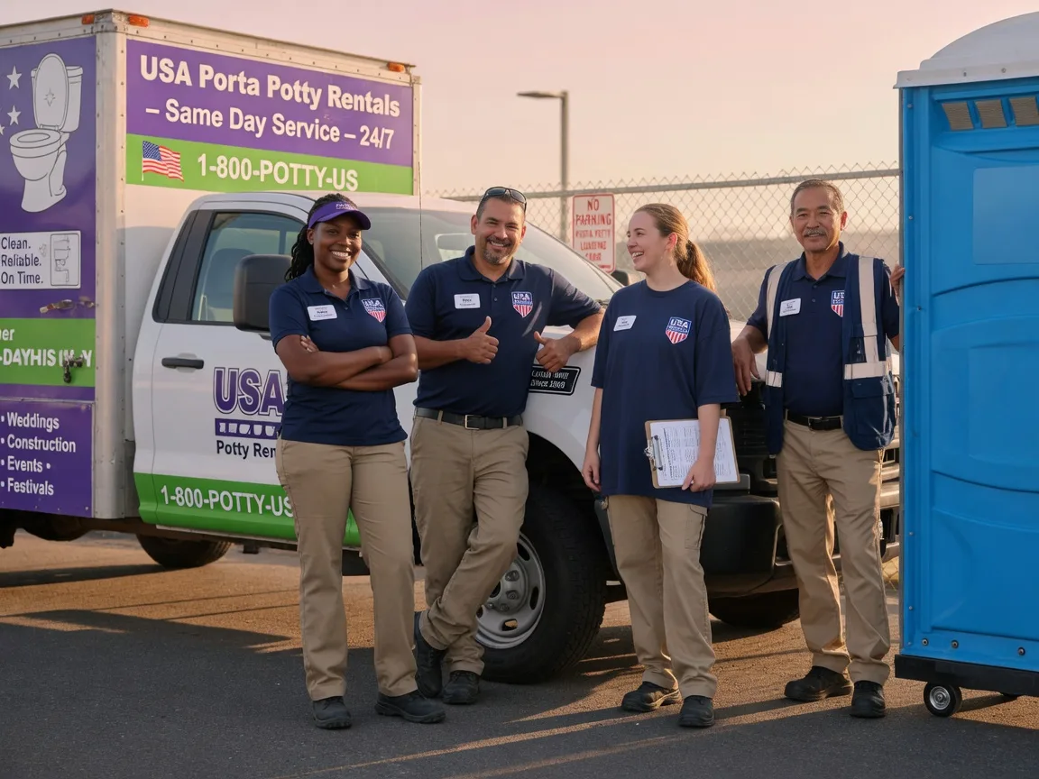 Porta Potty Rental company in Liberty, IN